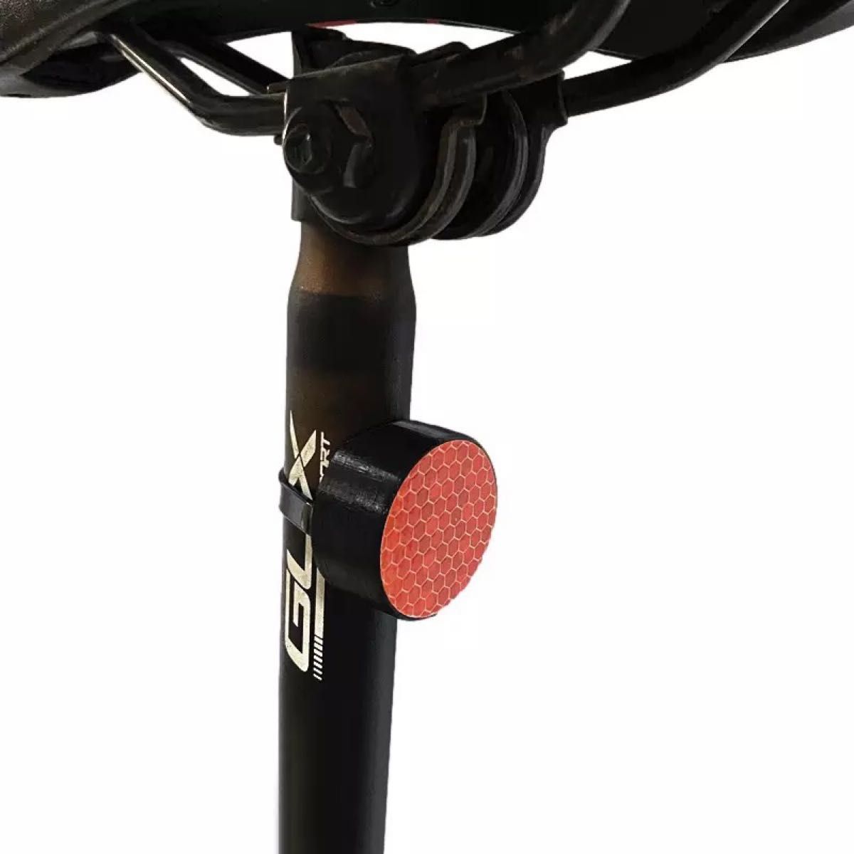 【新品】Apple Air Tag Bike Mount 黒 自転車トラッカー 盗難対策　反射板