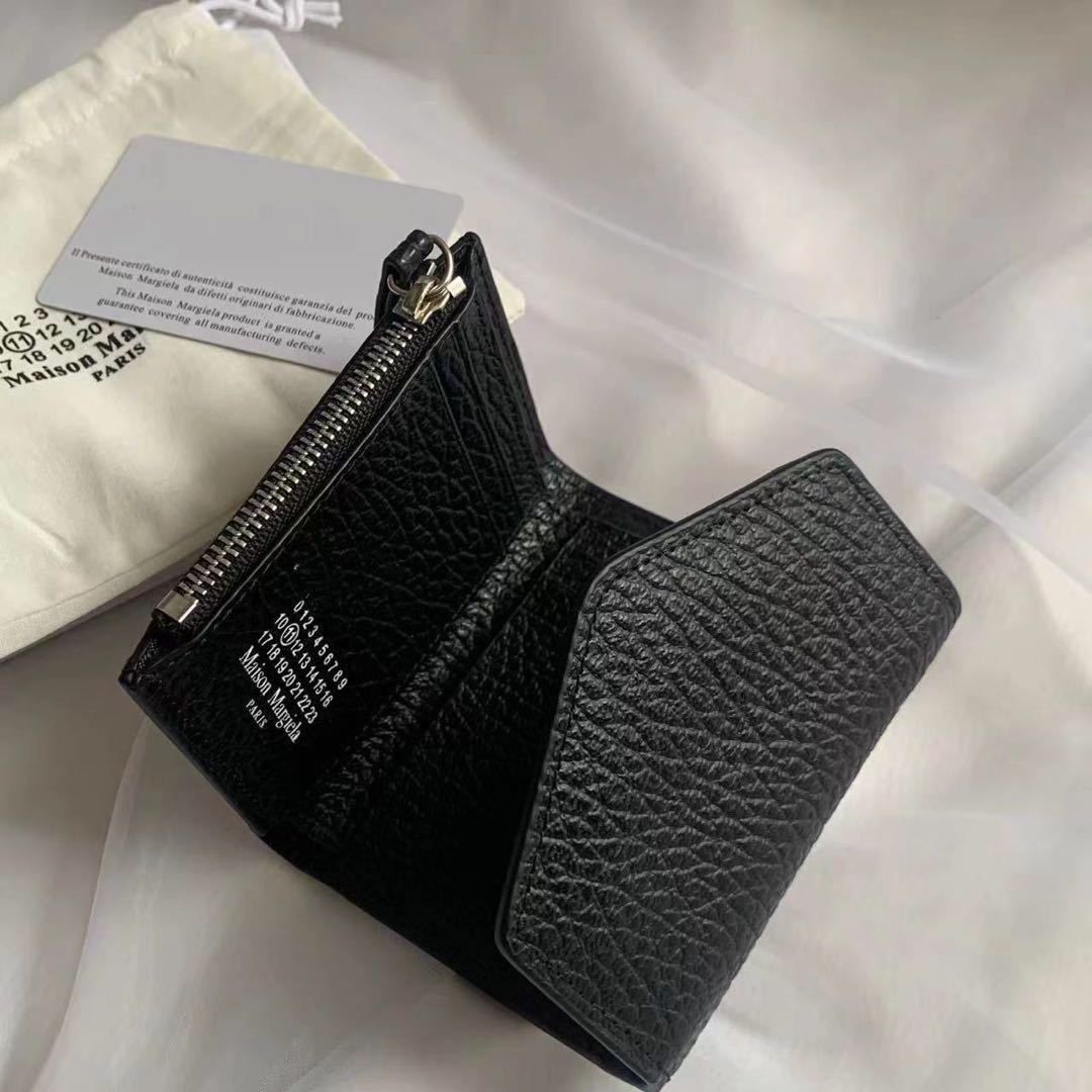 Maison Margiela メゾンマルジェラ 三つ折り財布 ブラック 未使用/新品_画像3