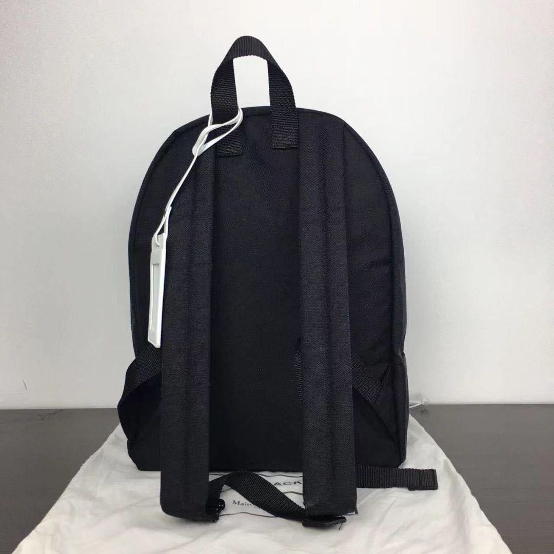 【未使用品】Maison Margiela Unisex Backpack Black メゾンマルジェラ リュック ブラック MM6 リュックサック バッグ #1_画像2