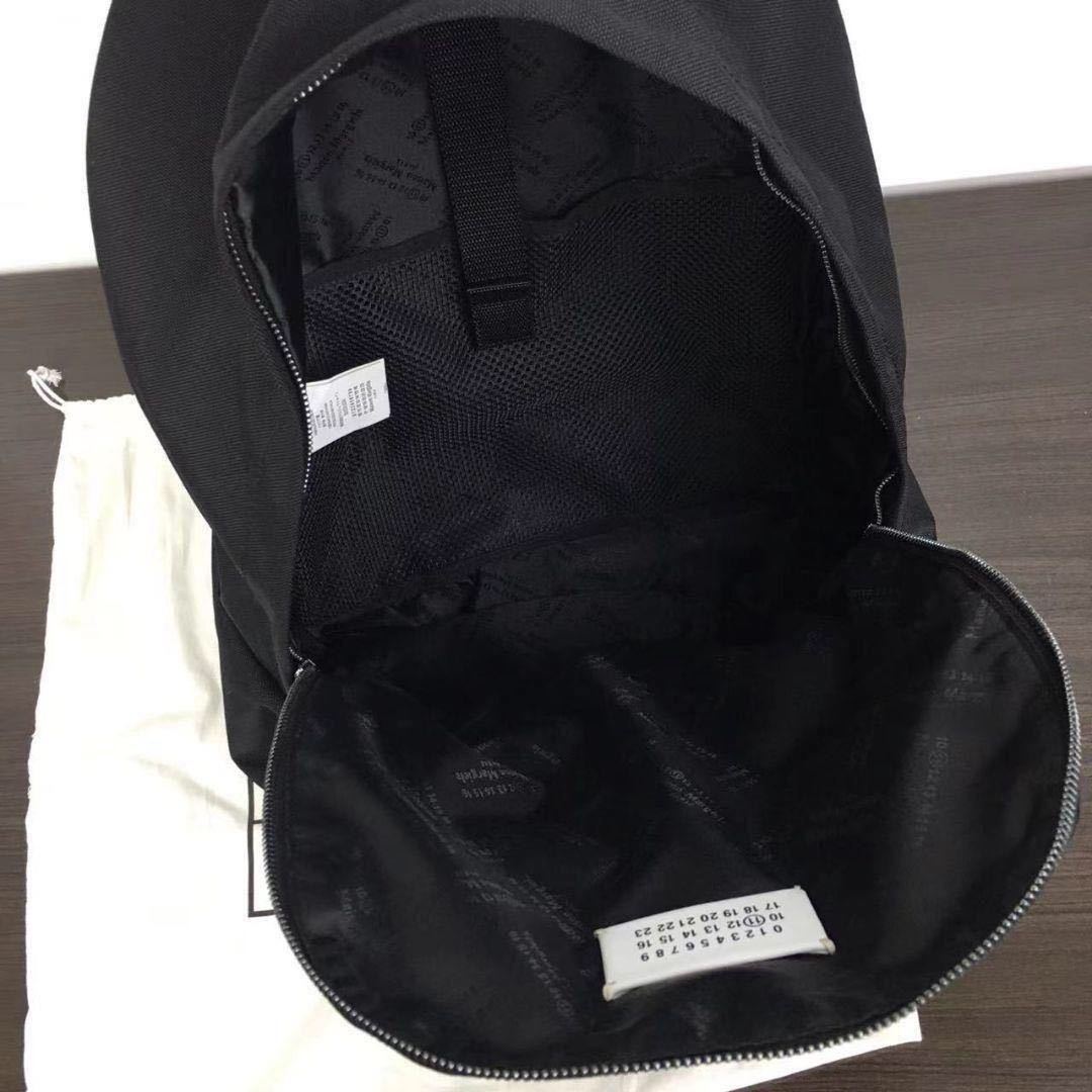 【未使用品】Maison Margiela Unisex Backpack Black メゾンマルジェラ リュック ブラック MM6 リュックサック バッグ #1_画像3