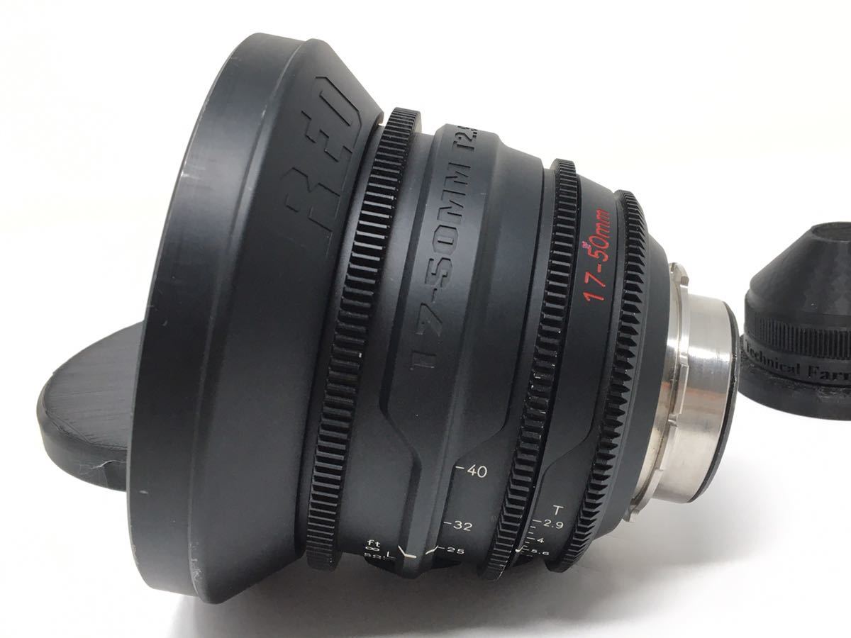 Red Pro Zoom 17-50mm T2.9 PL マウント レンズ RED EPIC DRAGON SCARLET_画像1