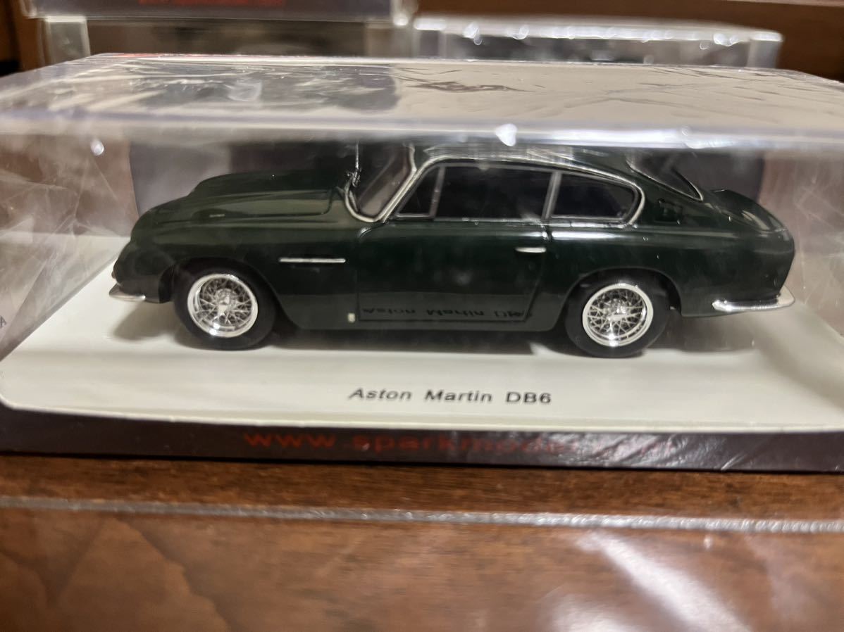 spark 4個まとめて Aston Martin DB6 DB2 n°28 Le Mans 1949 DB3 S n°9 Le Mans 1956 AMV8 n°50 LM1979 未開封長期間保管品 1/43 Scale _画像2