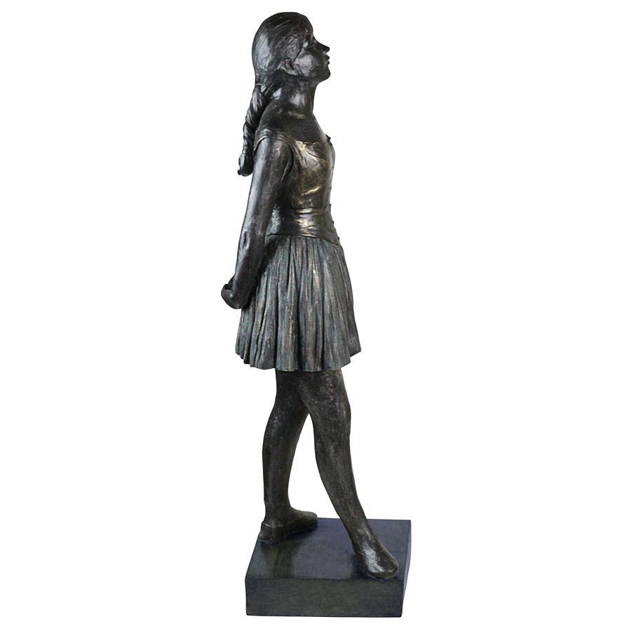 93cm 14 -years old. small ...doga work western sculpture objet d'art ornament furniture art goods work of art interior West European style . made replica large sculpture ballet Dan sa- young lady 
