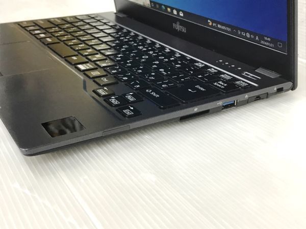 約799g 13.3型 薄型軽量モバイル フルHD 富士通 FUTRO MU937 (Celeron 3865U 1.8GHz/4GB/SSD 128GB/Wi-Fi/Webカメラ/Windows10) [378207-]_画像7