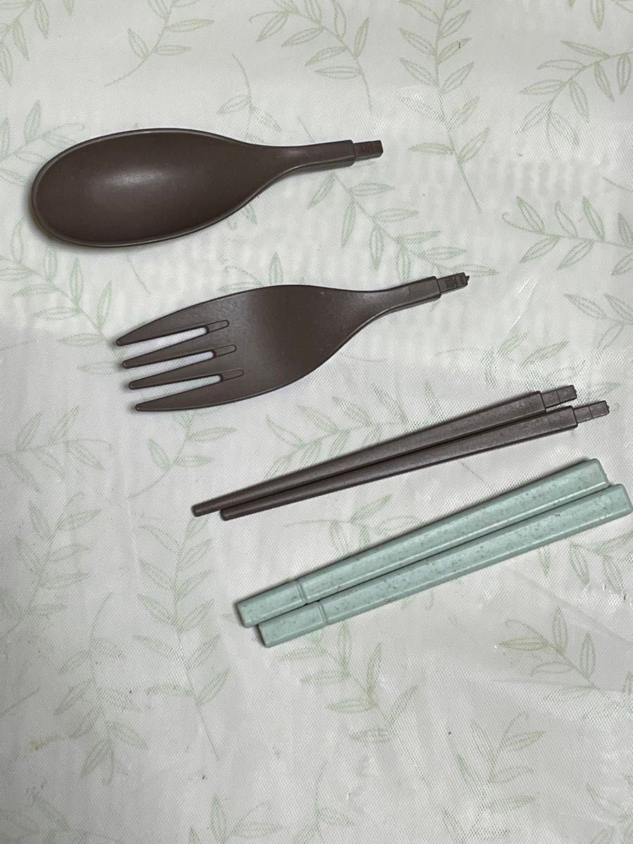 SPHERE  BAMBOO FIBER               cutlery 3P set -MINT-