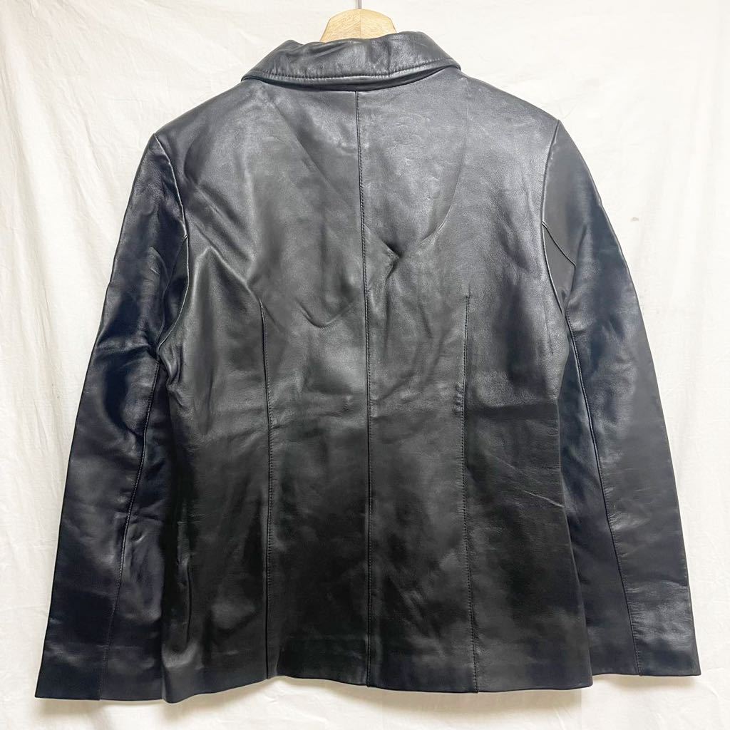 Zorronuez leather jacket sheep leather ram leather original leather black inscription 9R lady's M corresponding 