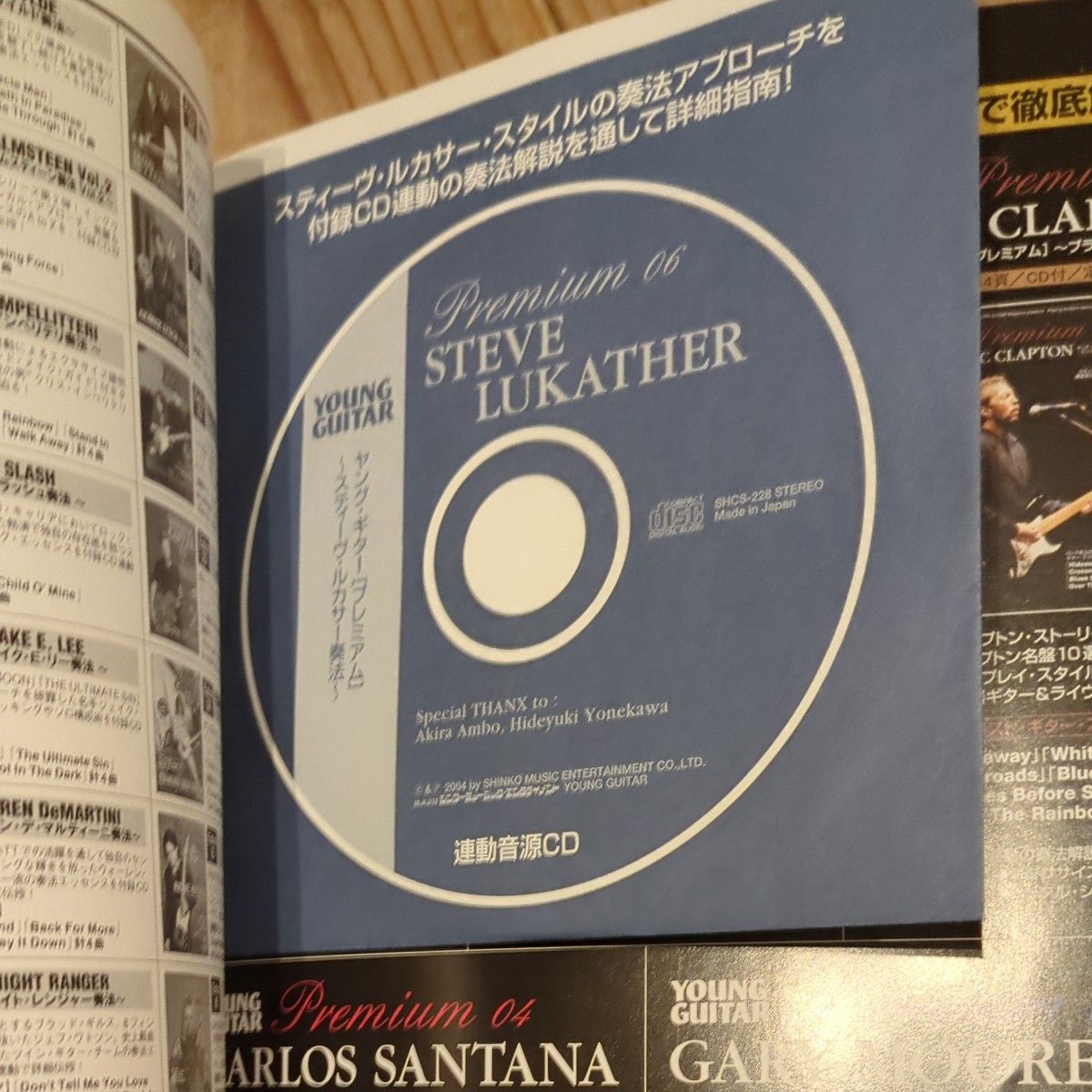 YOUNG GUITER STEAVE LUKATHER ヤング・ギター プレミアム　スティーブ　ルカサー奏法