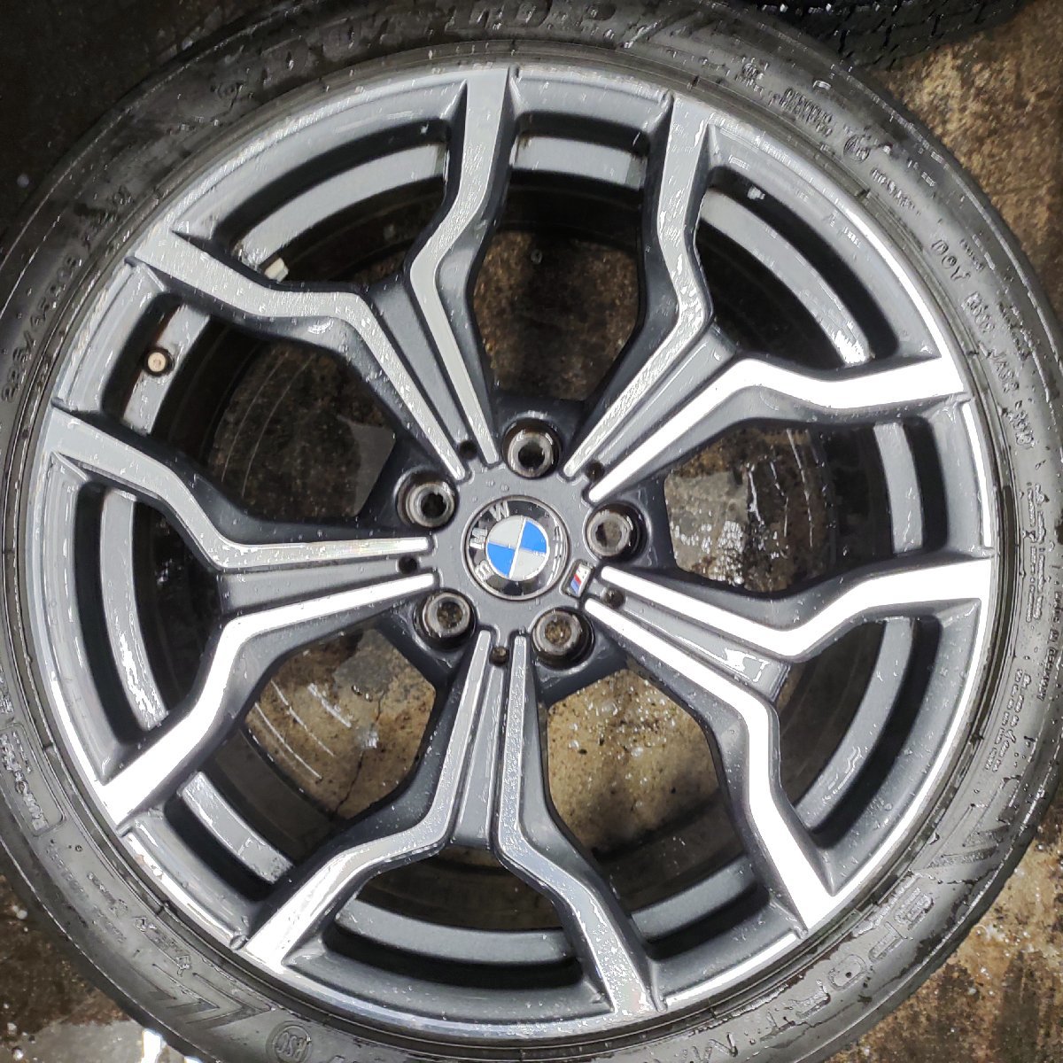 ★中古品★BMW X2 純正 DOUNLOP SPORTMAXX RT2 2020年製 225/45R19 タイヤホイールセット 19×8J+47 112-5H【他商品と同梱歓迎】_画像5