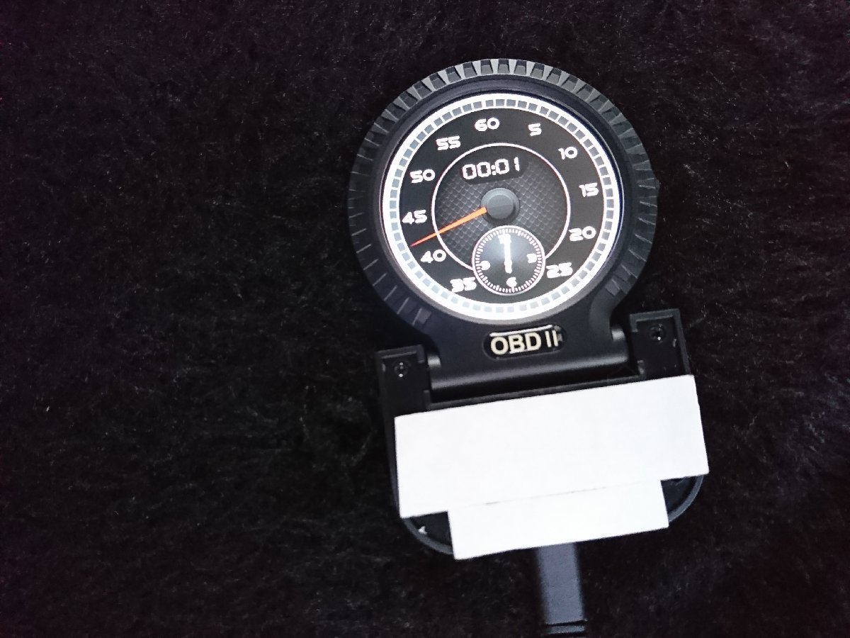 ★中古品★OBD2 マルチディスプレイメーター 簡単取り付け 多機能メーター MDM-F10【他商品と同梱歓迎】_画像10