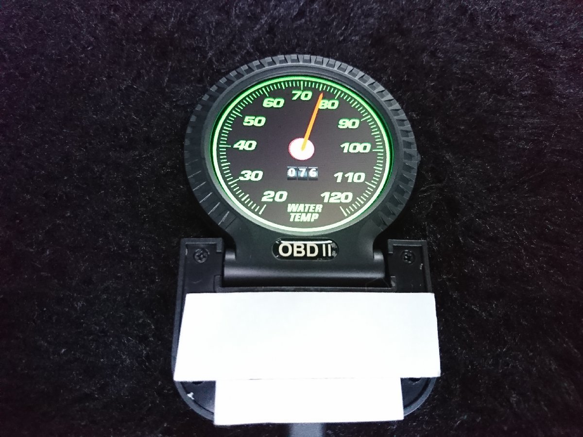 ★中古品★OBD2 マルチディスプレイメーター 簡単取り付け 多機能メーター MDM-F10【他商品と同梱歓迎】_画像4