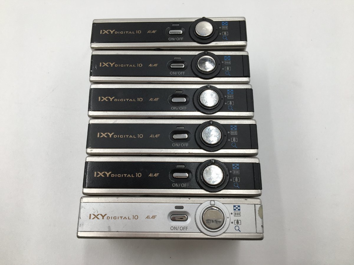 ♪▲【Canon キャノン】IXY DIGITAL 10 コンパクトデジタルカメラ 部品取り 6点セット PC1228 まとめ売り 0112 8_画像4