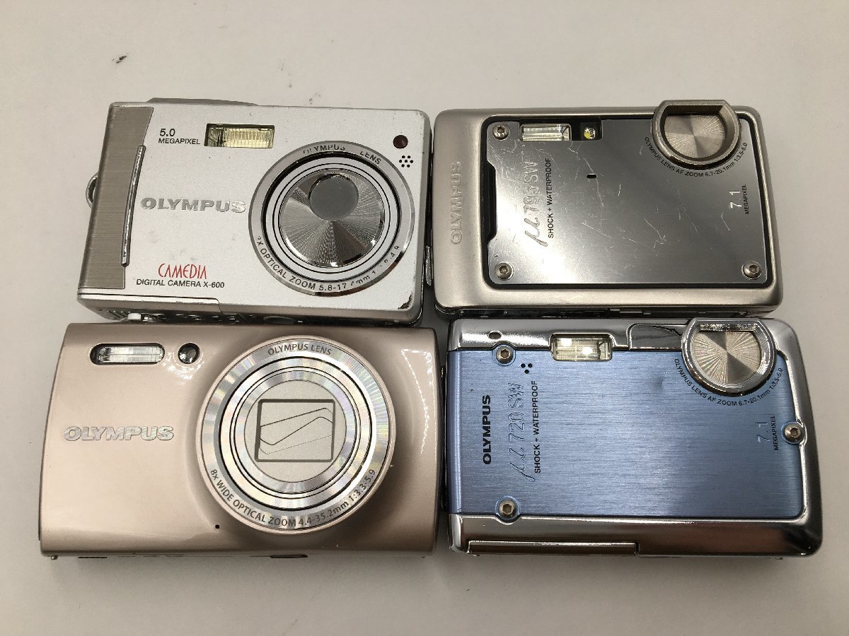 ♪▲【OLYMPUS オリンパス】コンパクトデジタルカメラ 4点セット VH-515 他 まとめ売り 0115 8_画像2