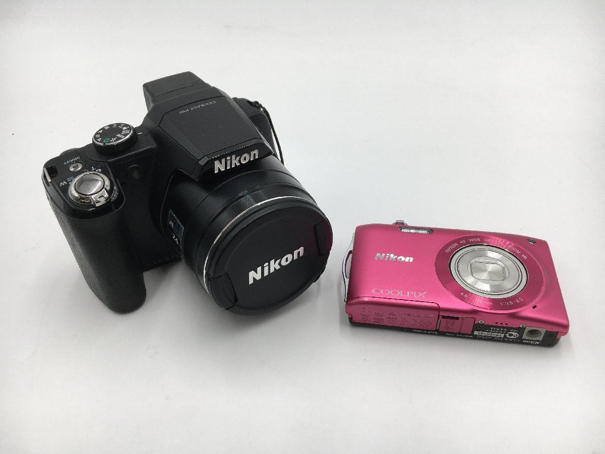 ♪▲【Nikon ニコン】コンパクトデジタルカメラ 2点セット COOLPIX P90/S3300 まとめ売り 0115 8_画像1