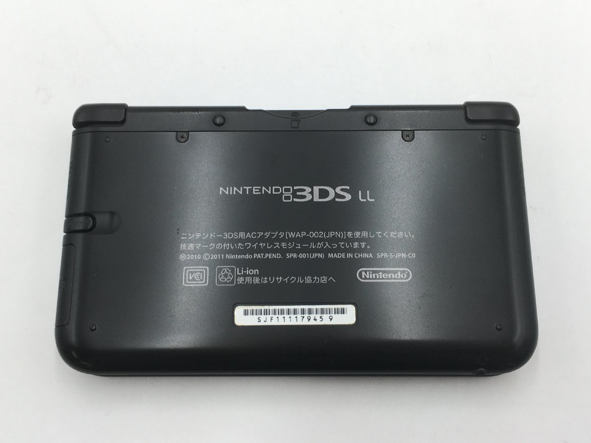 ♪▲【Nintendo ニンテンドー】NINTENDO 3DS LL ブラック SPR-001(JPN) 0116 7_画像2