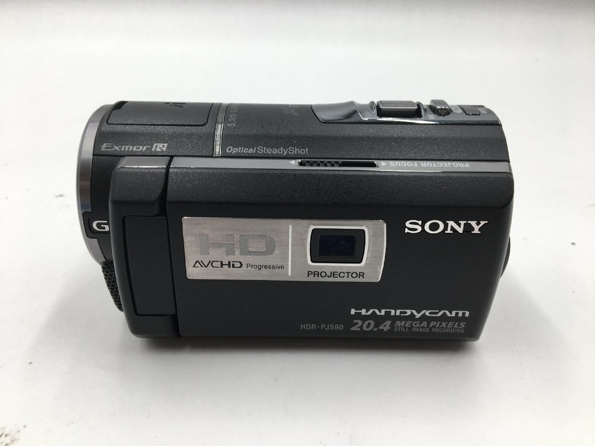 ♪▲【SONY ソニー 2011年製】ハンディカム デジタルHDビデオカメラレコーダー HDR-PJ590V 0125 8_画像3