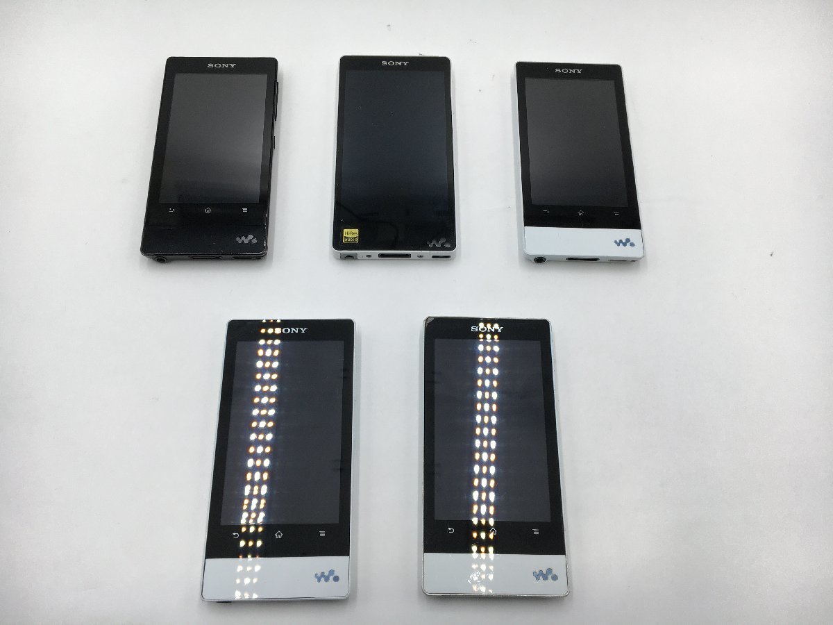 ♪▲【SONY】WALKMAN デジタルメディアプレーヤー 16 32 64GB 5点セット NW-F805 NW-F806 NW-F807 NW-F887 まとめ売り 0125 9_画像2