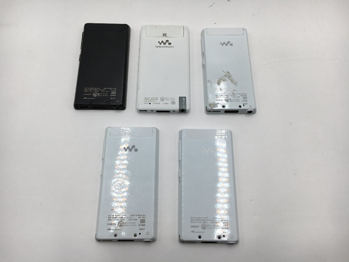 ♪▲【SONY】WALKMAN デジタルメディアプレーヤー 16 32 64GB 5点セット NW-F805 NW-F806 NW-F807 NW-F887 まとめ売り 0125 9_画像7