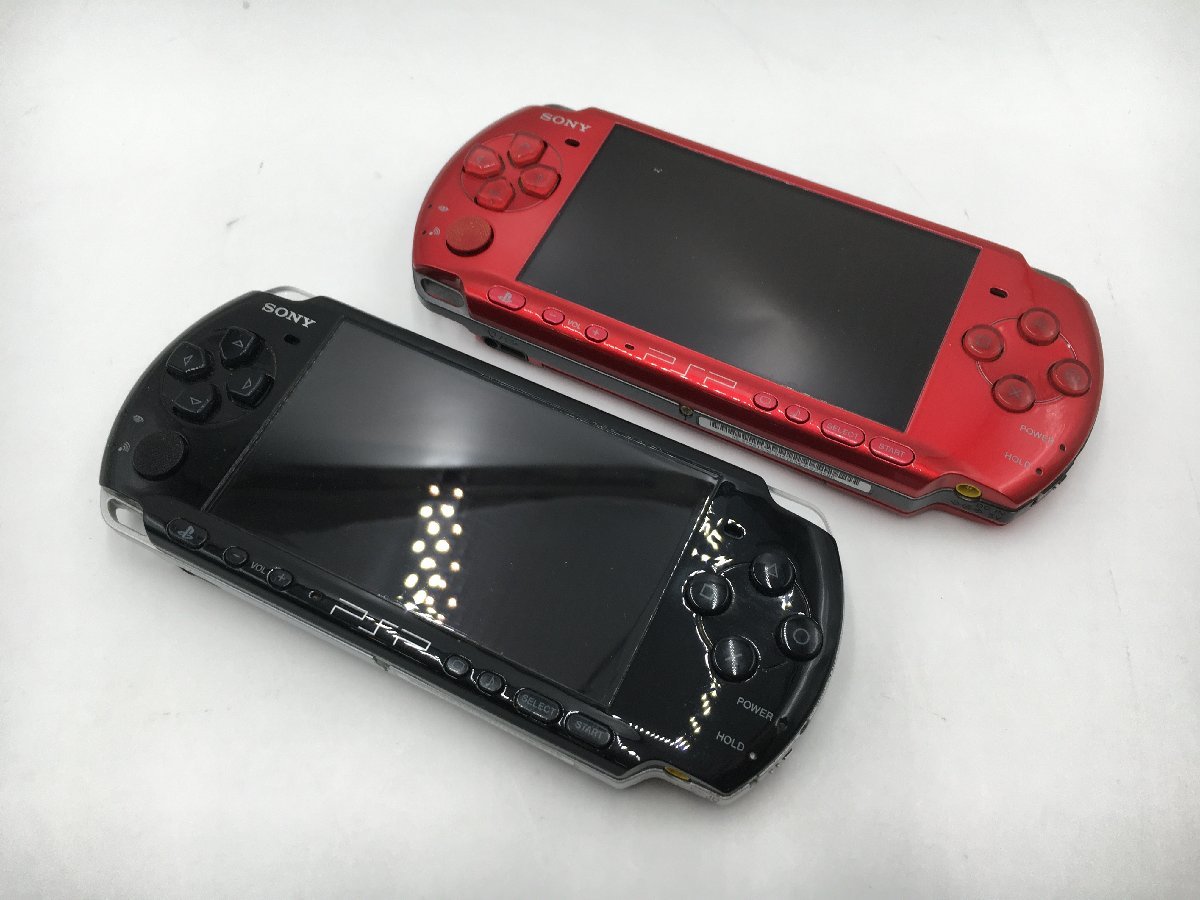 !^[SONY Sony ]PSP PlayStation Portable 2 point set PSP-3000 set sale 0129 7