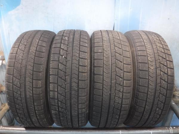 送料無料●8分山 20年 4本 ブリヂストン 205/60R16 VRX 16インチ●34132_画像1