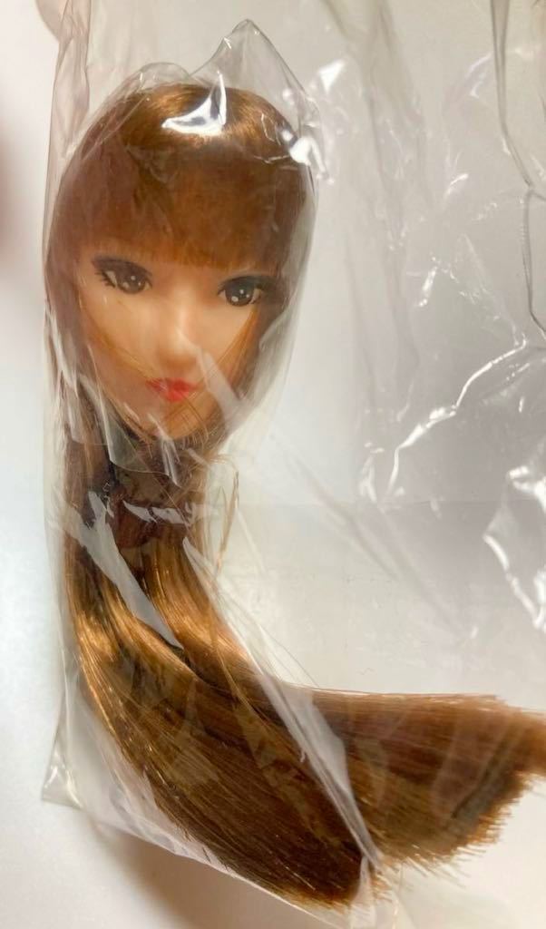 オビツボディ用カスタムドールヘッド 1/6フィギュア 人形 ロングヘア女性クールガールピュアニーモアゾンファイセンアゾン TBleague_画像1