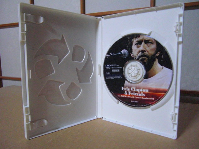 輸入盤 DVD／Eric Clapton & Friends The A.R.M.S. ベネフィット・コンサート 1983◇エリック・クラプトン/ジェフ・ベック/ジミー・ペイジ_画像3