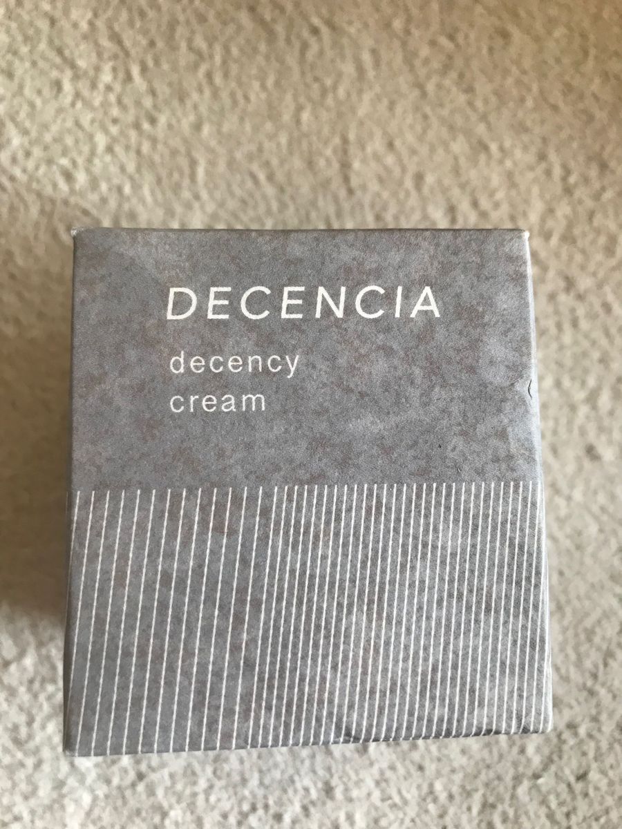 新品未使用　DECENCIA(ディセンシア)ディセンシー クリーム / 30g