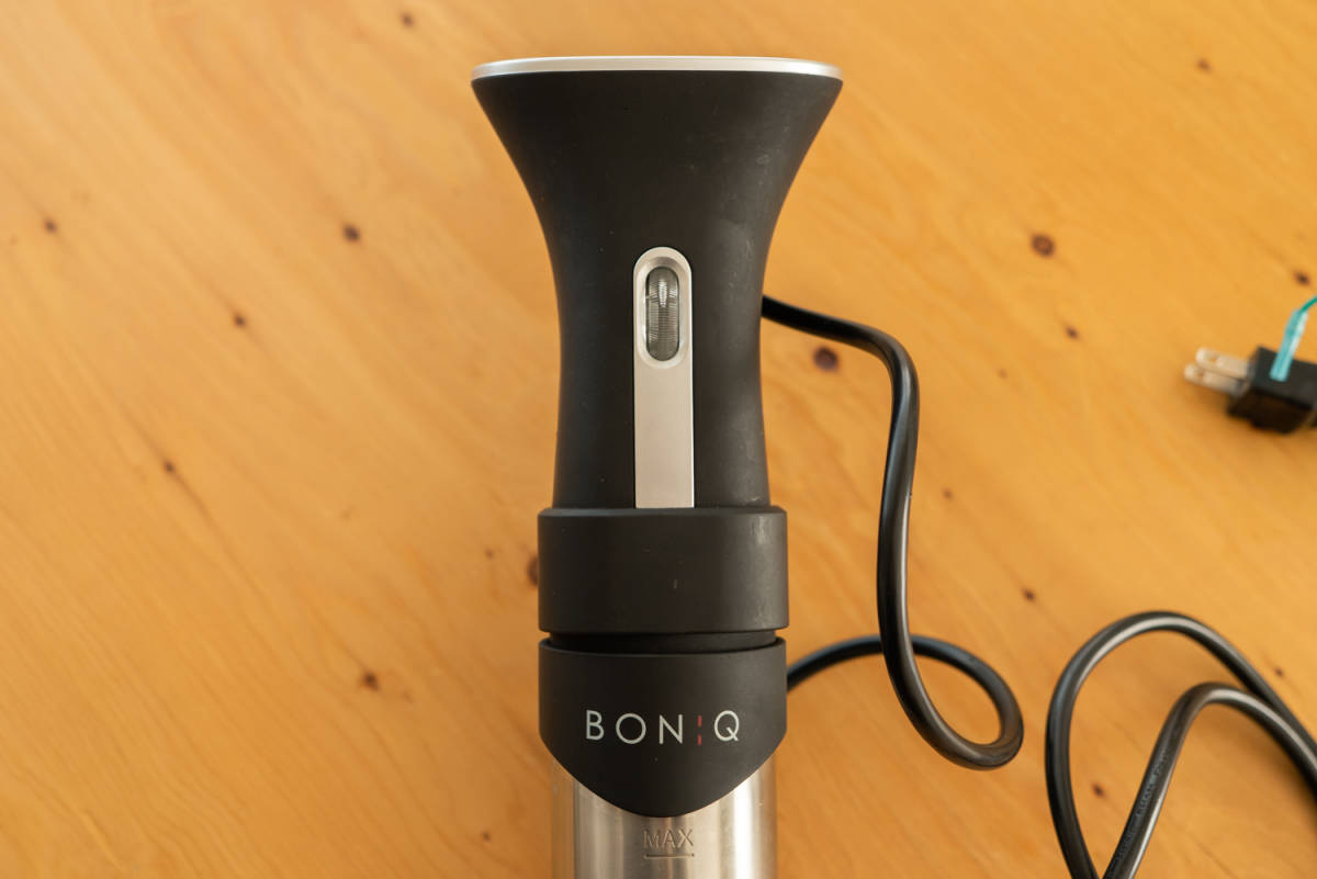 即決☆美品☆送料無料☆BONIQ ボニーク 低温調理器 BNQ-01 ブラック 黒