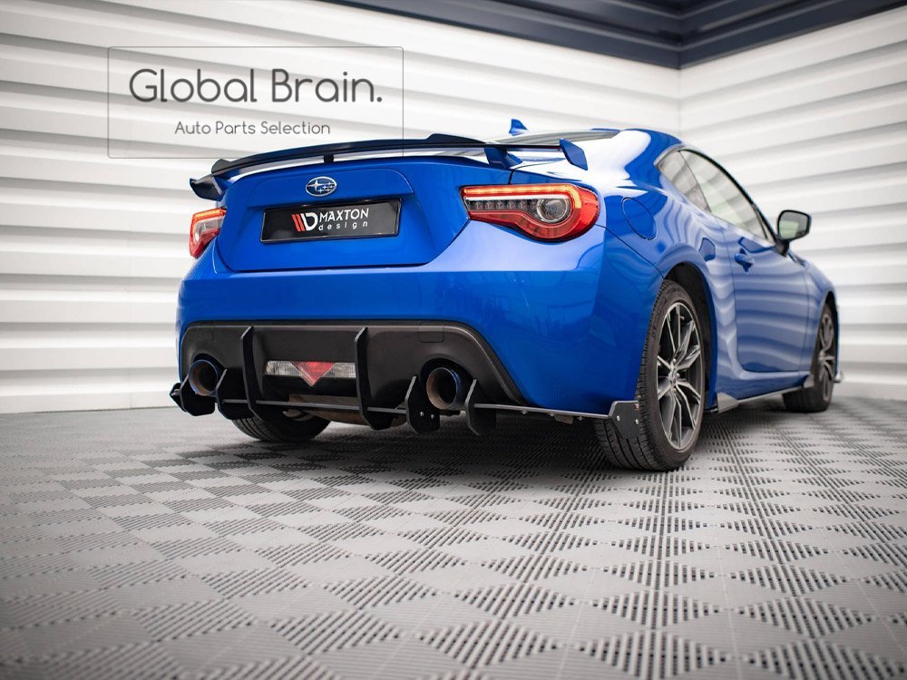 スバル BRZ 後期 ZC6 リア センター ディフューザー フィン /スプリッター スポイラー バンパー バランス アンダー レーシング_画像1