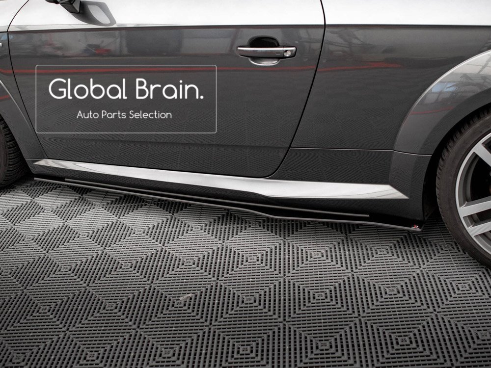  Audi TT 8S S линия предыдущий период боковой юбка покрытие спойлер / боковой диффузор нижний подножка рейсинг 