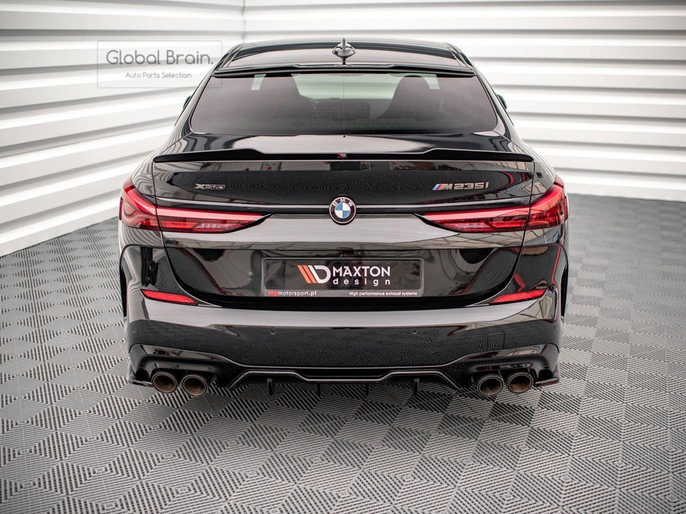 BMW 2シリーズ グランクーペ F44 M235i リア センター ディフューザー/ スプリッター スポイラー バンパー アンダー_画像3