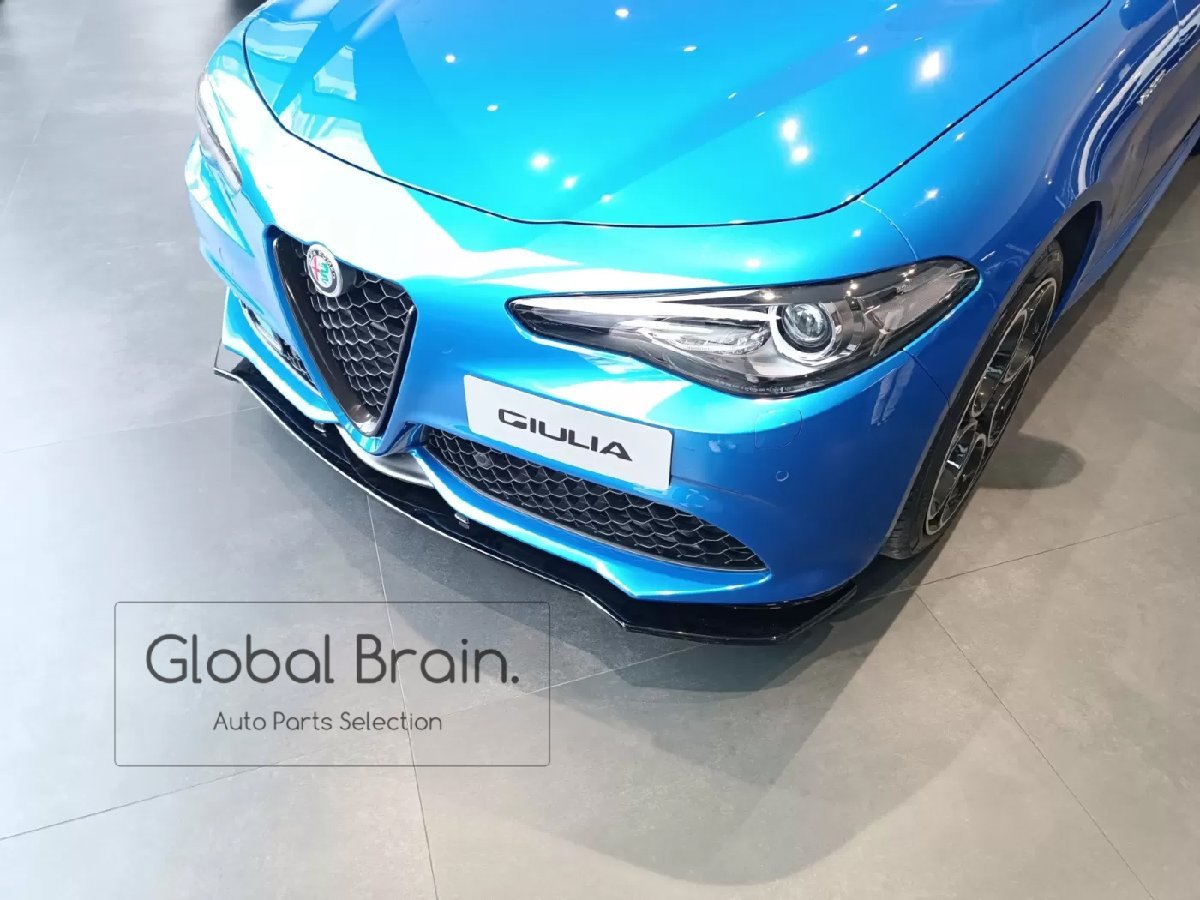  Alpha Romeo Giulia ve low che передний спойлер "губа" / передний сплиттер нижний бампер "фартук" - диффузор 