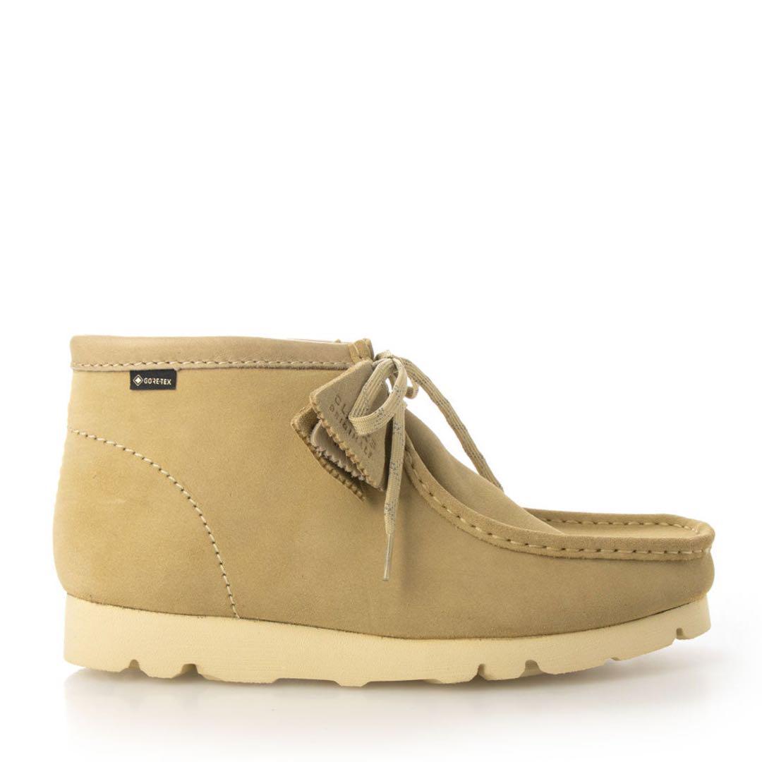 Clarks クラークス Wallabeeboot gtx ワラビーブーツ ゴアテックス メープルスエード UK9_画像2