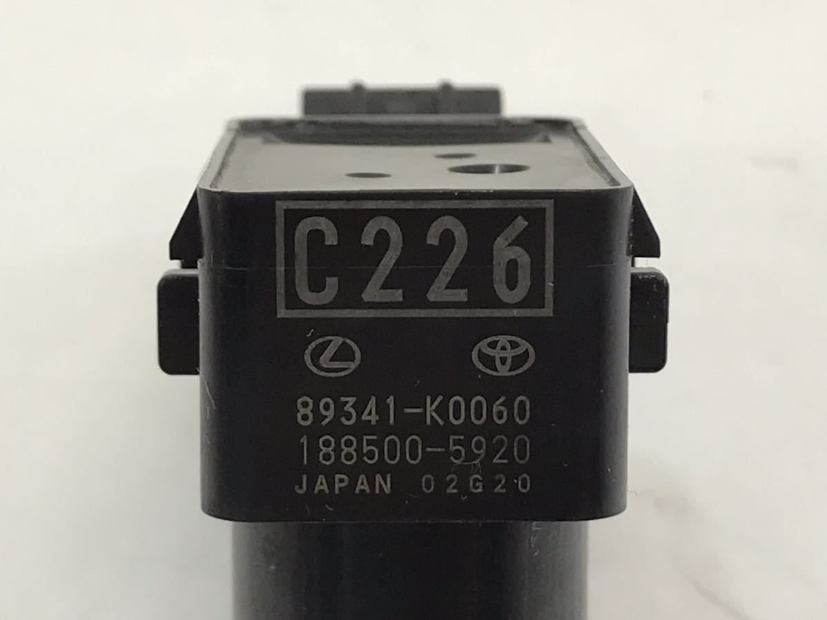 60129 ① トヨタ 純正 ソナーセンサー 89341-K0060 226 ノア ヴォクシー ZWR90W MZRA90W_画像7