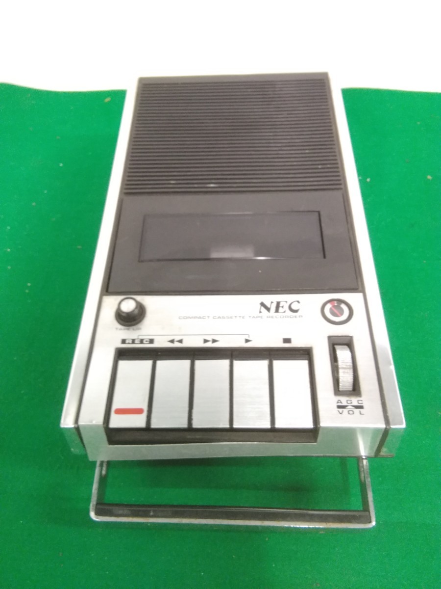 g_t Q451 NEC カセットレコーダー(RMT-205)★AV機器★オーディオ機器★カセットデッキ★NEC_画像1