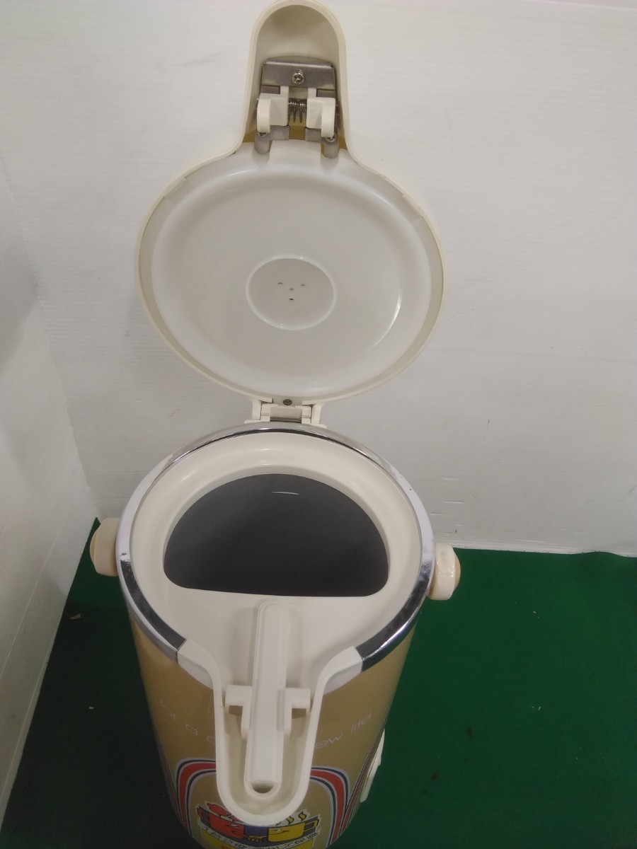 g_t Q903 Toshiba electric heat insulation pot beige color (PLK-600)* consumer electronics * kitchen * hot water dispenser * heat insulation pot * Showa Retro * pot * Toshiba 