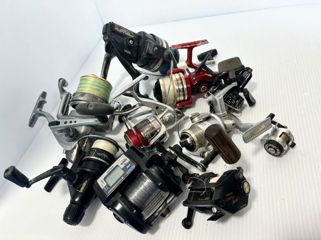 釣具 釣り具 リール SHIMANO DAIWA x300 X300PINESURF30 シマノ GL-S1000 CHINUspecial1000ダイワ Daiwa GS-8000 10点　まとめ_画像1