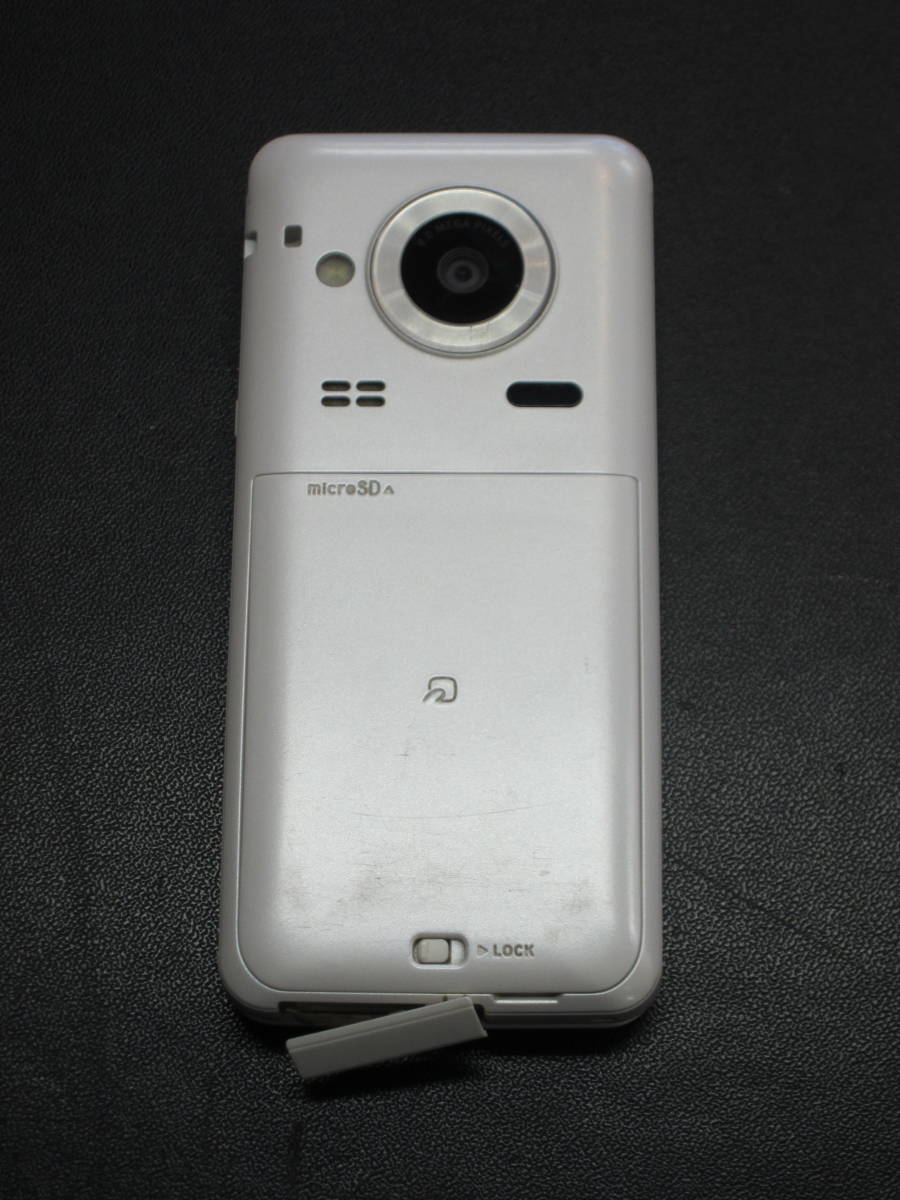 【中古】 docomo STYLE series SH-11C ホワイト ガラケー 携帯電話 制限○ ③_画像4