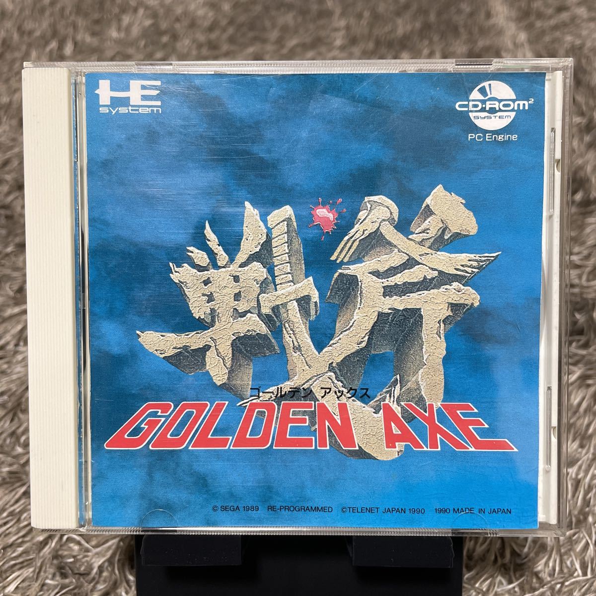 GOLDEN AXE ゴールデンアックス PCエンジン CD-ROM2_画像1