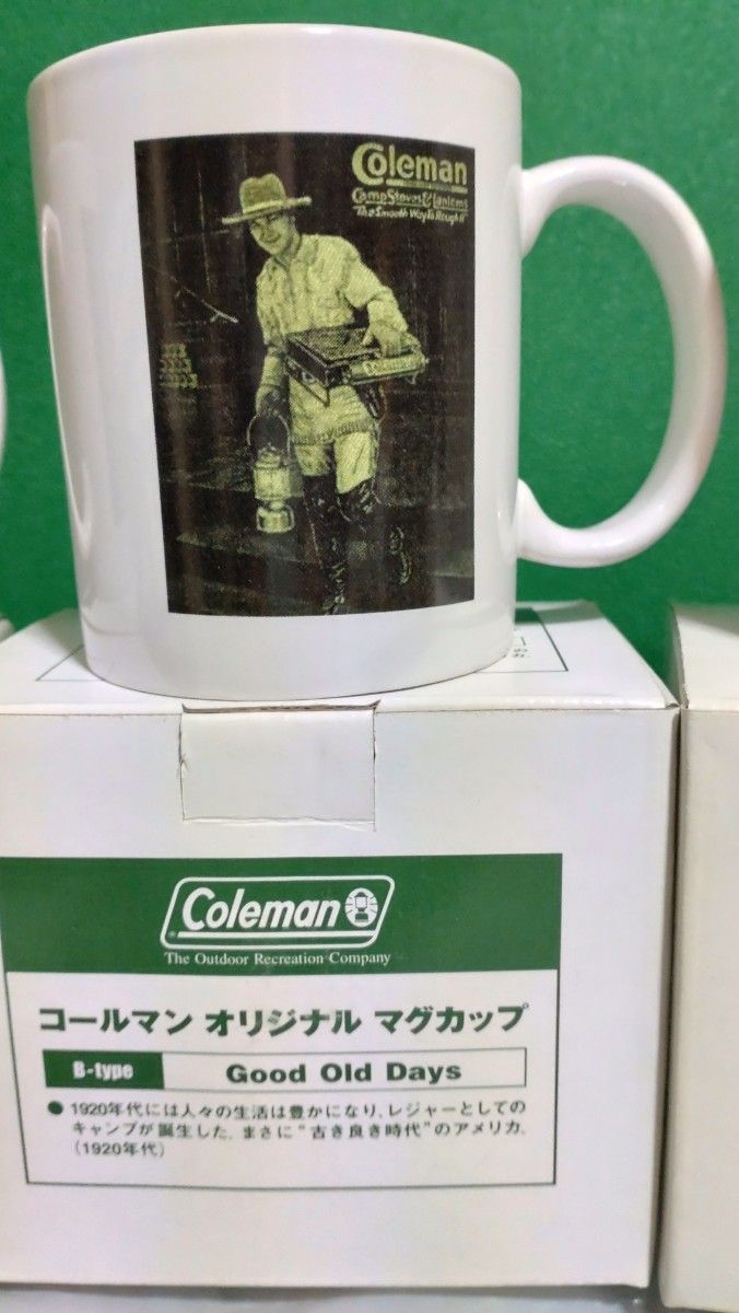 コールマン　非売品 2004年　新品未使用品　希少 オリジナル マグカップ coleman Mugcup