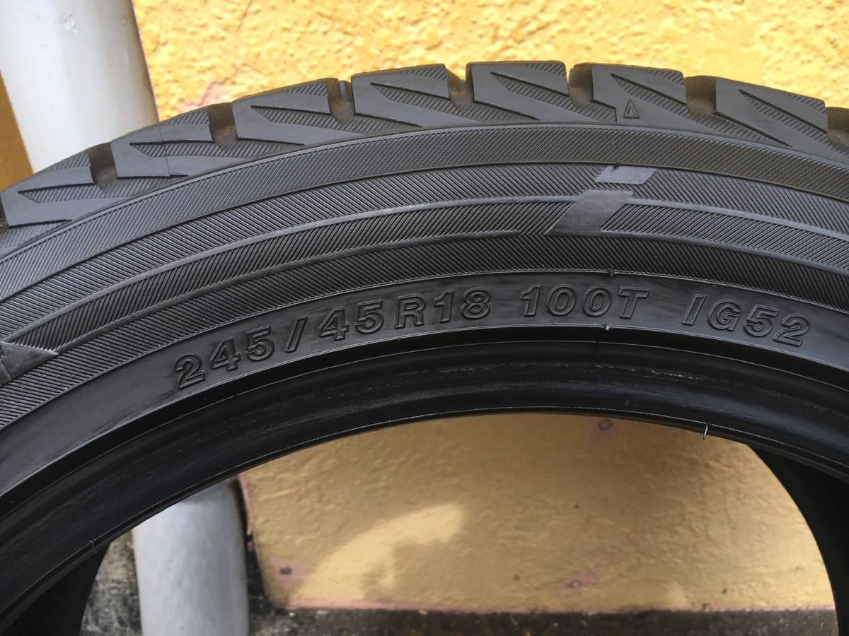 #79 スタッドレスタイヤ　245/45　R18　4本セット_画像7