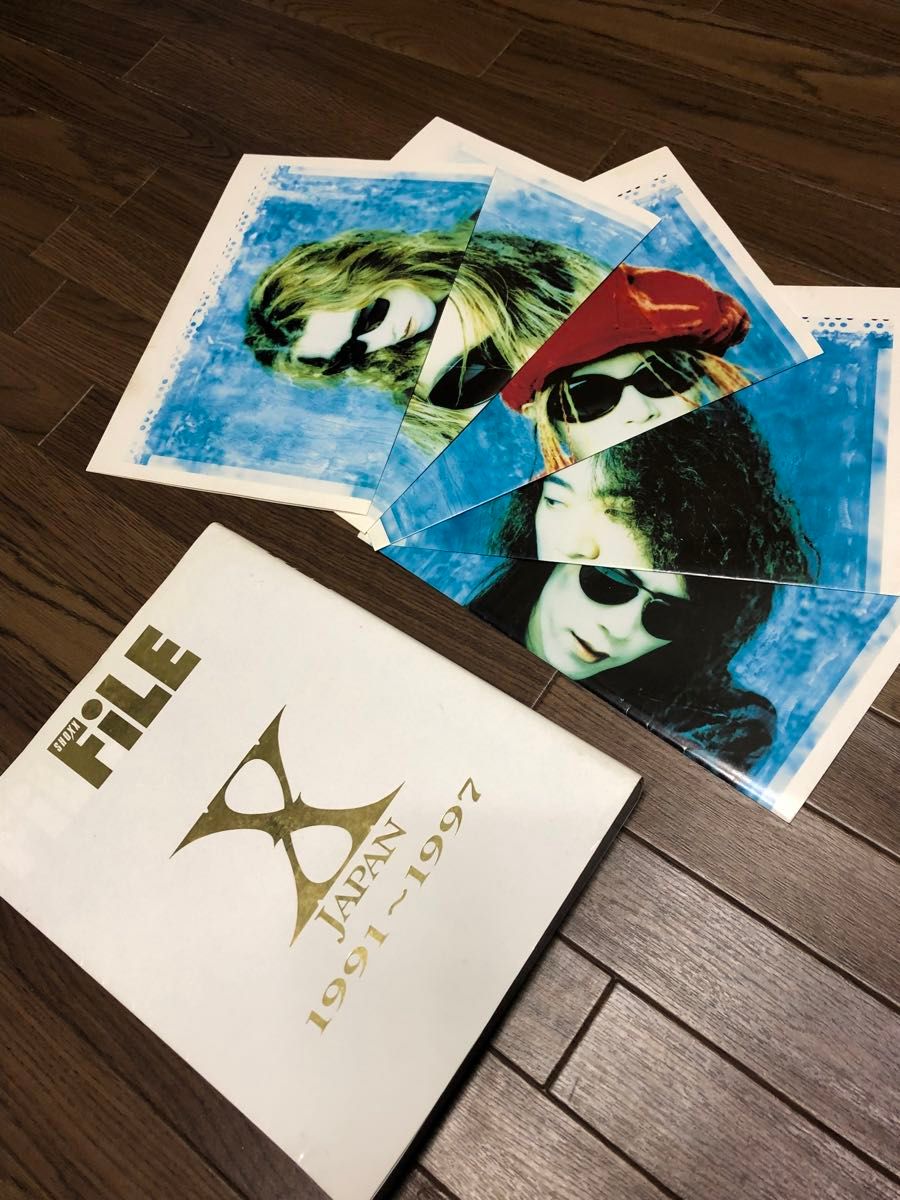 x japan SHOXX FILE 1991-1997 YOSHIKI hide creation クレアシオン