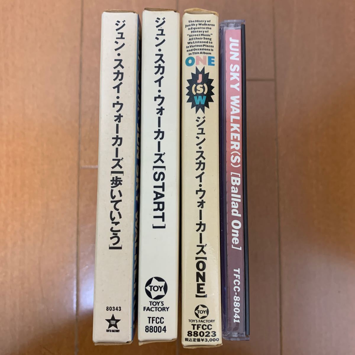 JUN SKY WALKER(S) バラードベスト CD 帯付 ジュンスカイウォーカーズ ジュンスカ ベストアルバム ONE 歩いていこう START ベストアルバム_画像2