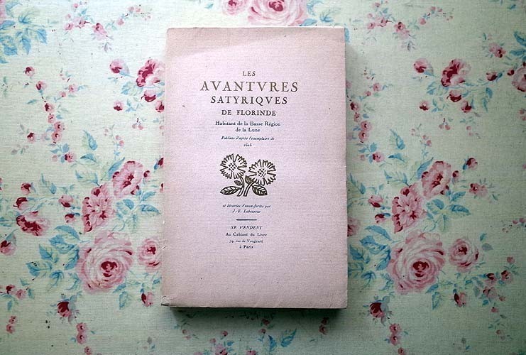 45550/Les Avantures Satyriques de Florinde エッチング 6点収録 440部発行 1928年 Jean-Emile Laboureur ジャン・エミール・ラブルール
