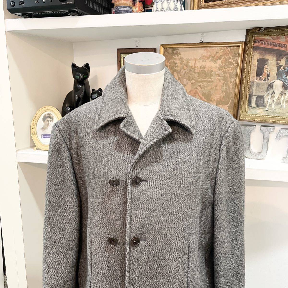 DOLCE&GABBANA/wool coat/gray/ladies/ドルチェアンドガッバーナ/ウールコート/グレー/レディース_画像2