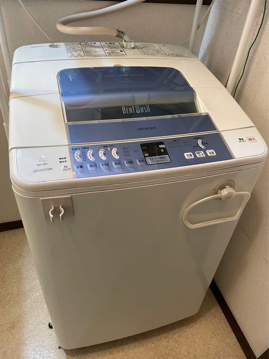 ジャンク】日立 全自動洗濯機 7kg ビートウォッシュ BW-7KV 2010 ジャンク】日立 全自動洗濯機 7kg ビートウォッシュ BW-7KV 2010