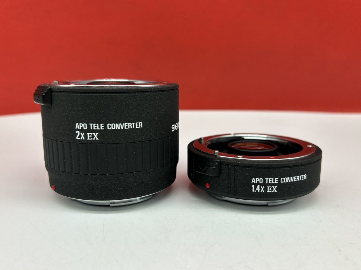 ≡ SIGMA APO TELE CONVERTER 2x EX 1.4x EX テレコンバーター アクセサリー ミノルタ用 シグマ_画像5