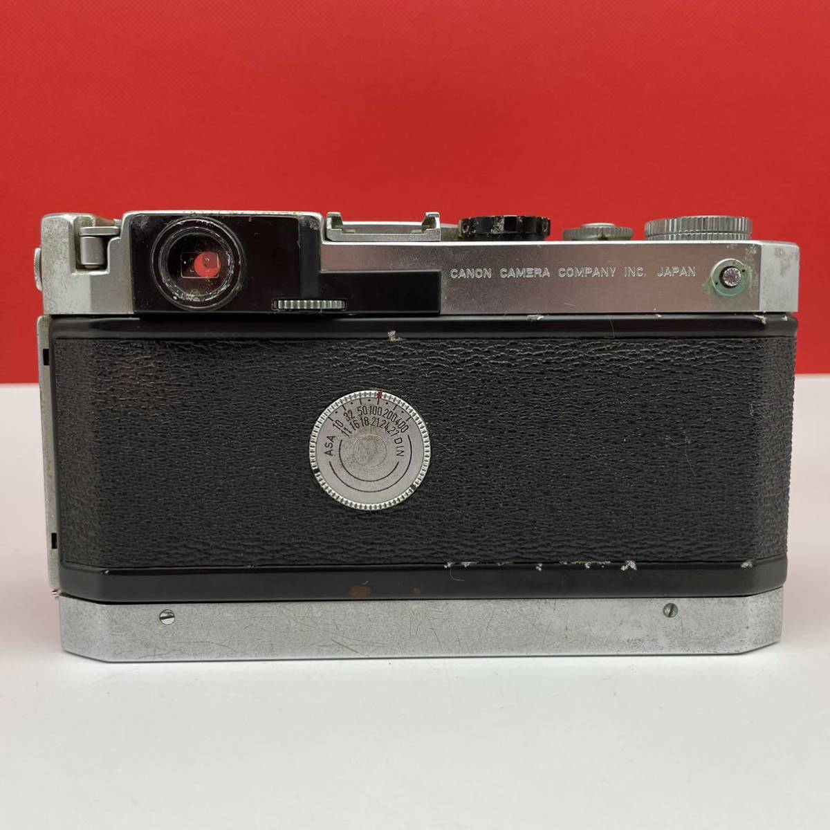 □ CANON MODEL VI-T ボディ レンジファインダー フィルムカメラ LENS 50mm F1.2 レンズ 動作確認済 現状品 キャノン_画像3