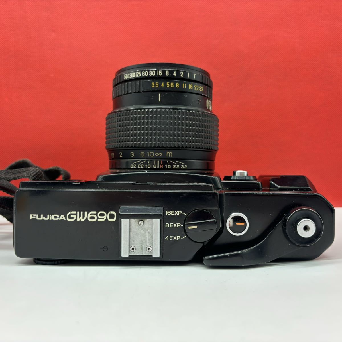 ◆ FUJICA GW690 6×9 Professsional EBC FUJINON F3.5 90mm 中判フィルムカメラ 動作確認済 シャッターOK フジカ_画像5