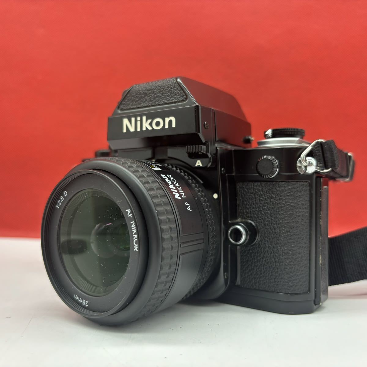 ◆ 防湿庫保管品 Nikon F2 フォトミックA DP-11 一眼レフカメラ フィルムカメラ ボディ AF NIKKOR 28mm F2.8D シャッター、露出計OK ニコン_画像2