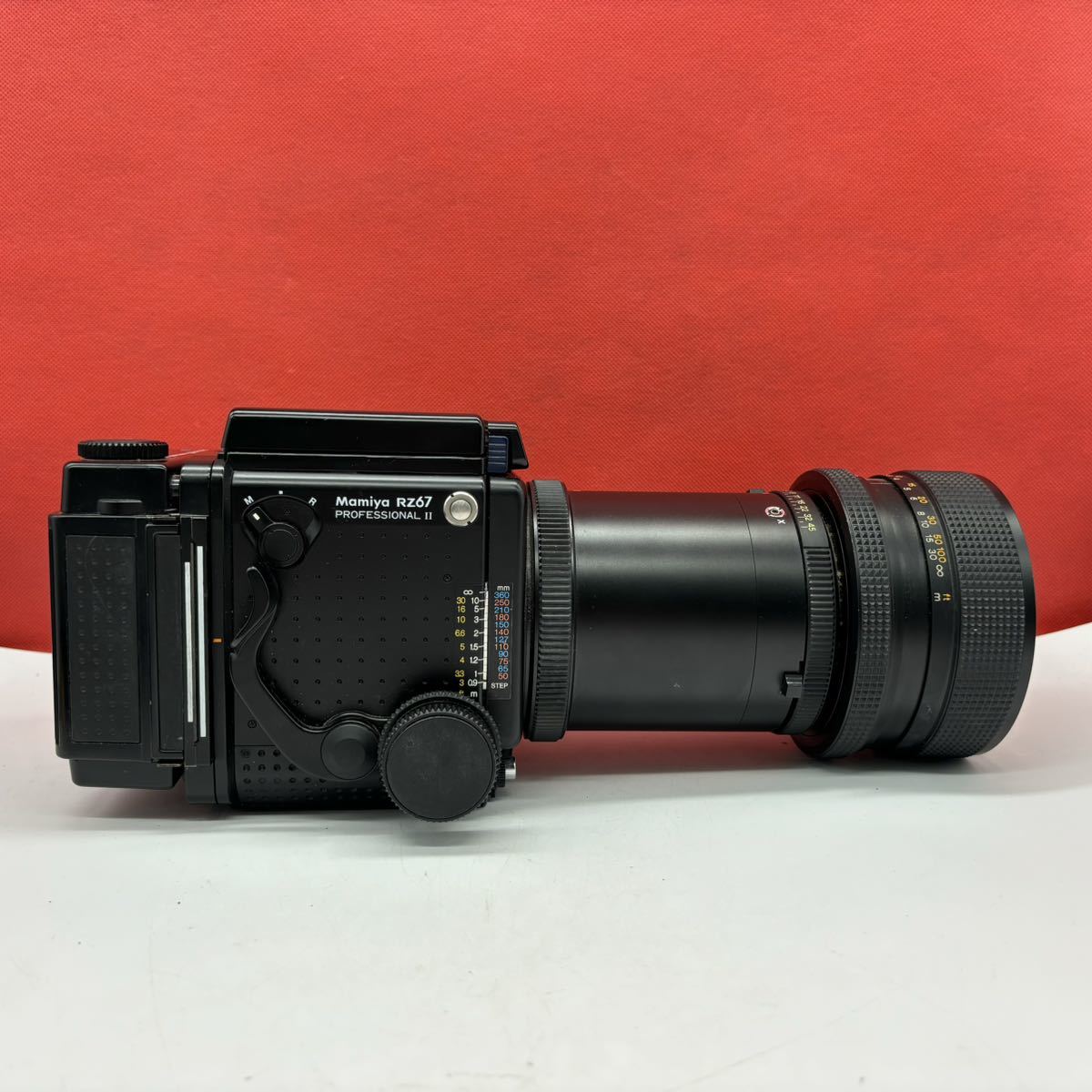 ◆ MAMIYA RZ67 PROFESSIONAL Ⅱ 中判フィルムカメラ ボディ MAMIYA-SEKOR ZOOM Z 100-200mm F5.2 W レンズ 付属品 動作確認済 マミヤ_画像3